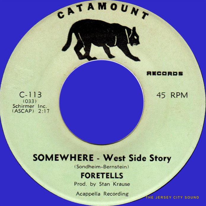 Foretells 45 on Catamount Records — Somewhere (West Side Story)