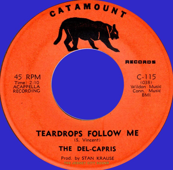 Del-Capris 45 on Catamount Records — Man In The Moon
