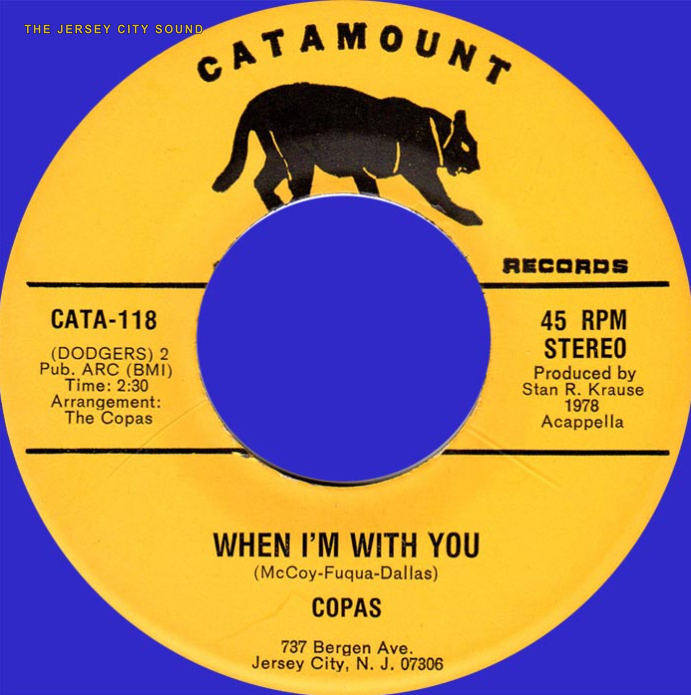 Copas 45 on Catamount Records — When I'm With You