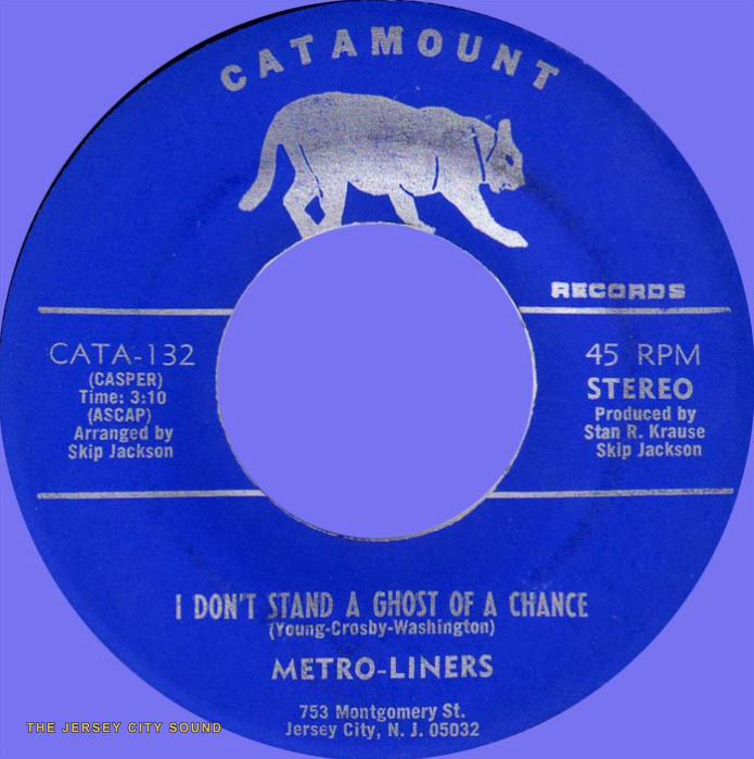 Metro-Liners 45 on Catamount Records — I Don't Stand A Ghost of a Chance