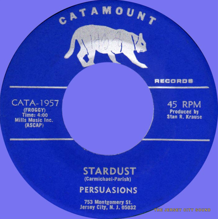 Persuasions 45 on Catamount Records — Stardust