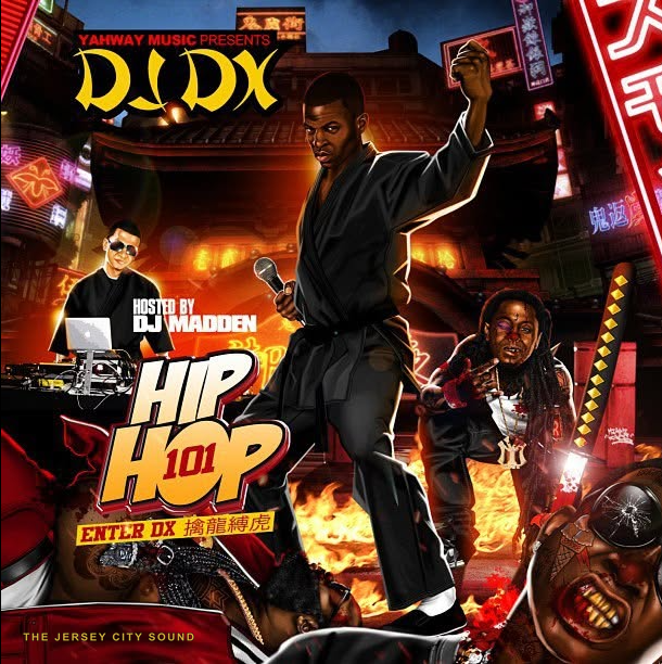 Hip Hop 101 (DJ DX) mixtape cover