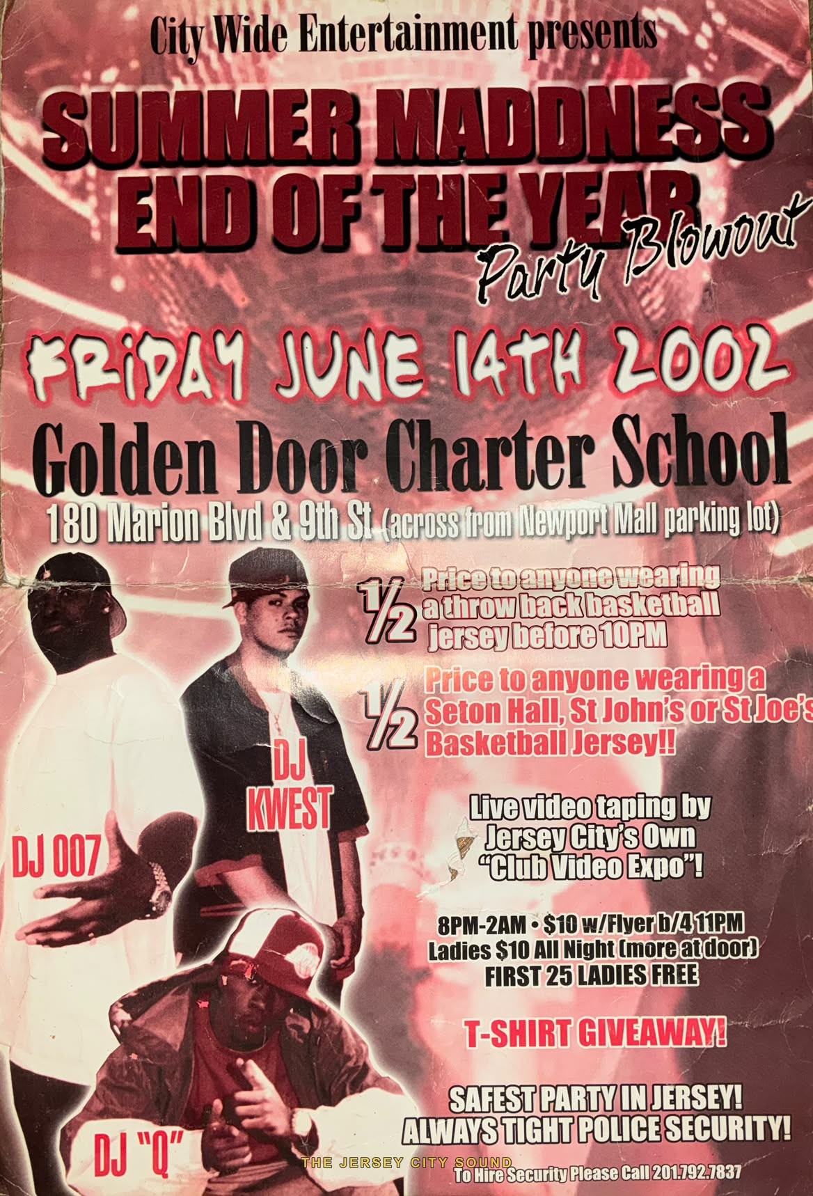 Summer Maddness 2002 flyer at Golden Door Charter School