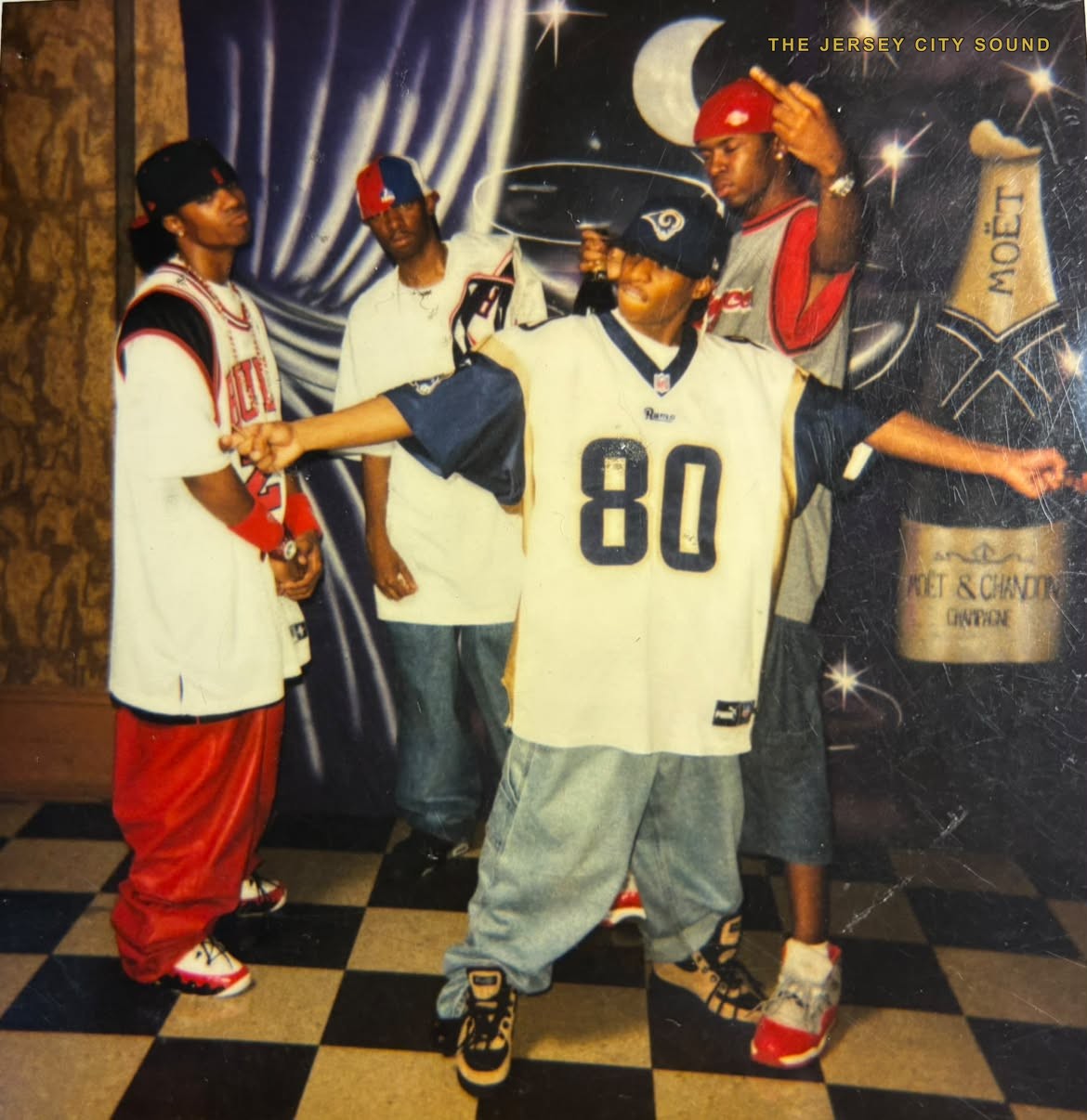 DJ Q with DJ P Dub, DJ E Double, and DJ Thunderkatt