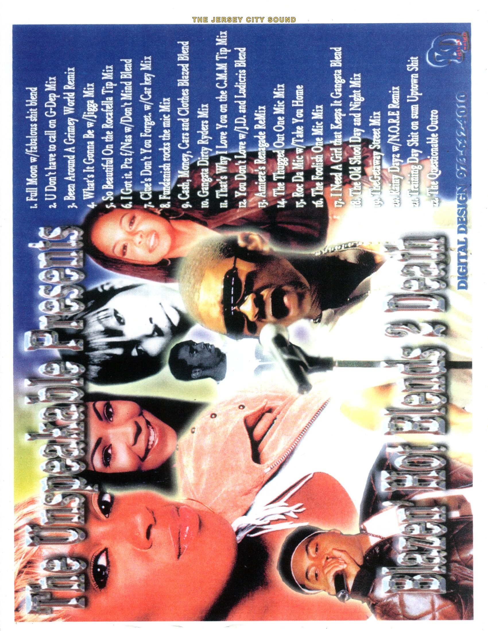The Unspeakable Presents Blazen' Hot Blends 2 Death tape cover